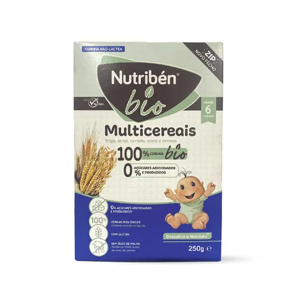 Nutriben Papa Bio Multicereais 250g