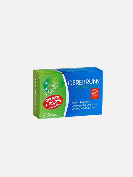 Cerebrum+Ginkgo Biloba 30+10caps -Promo