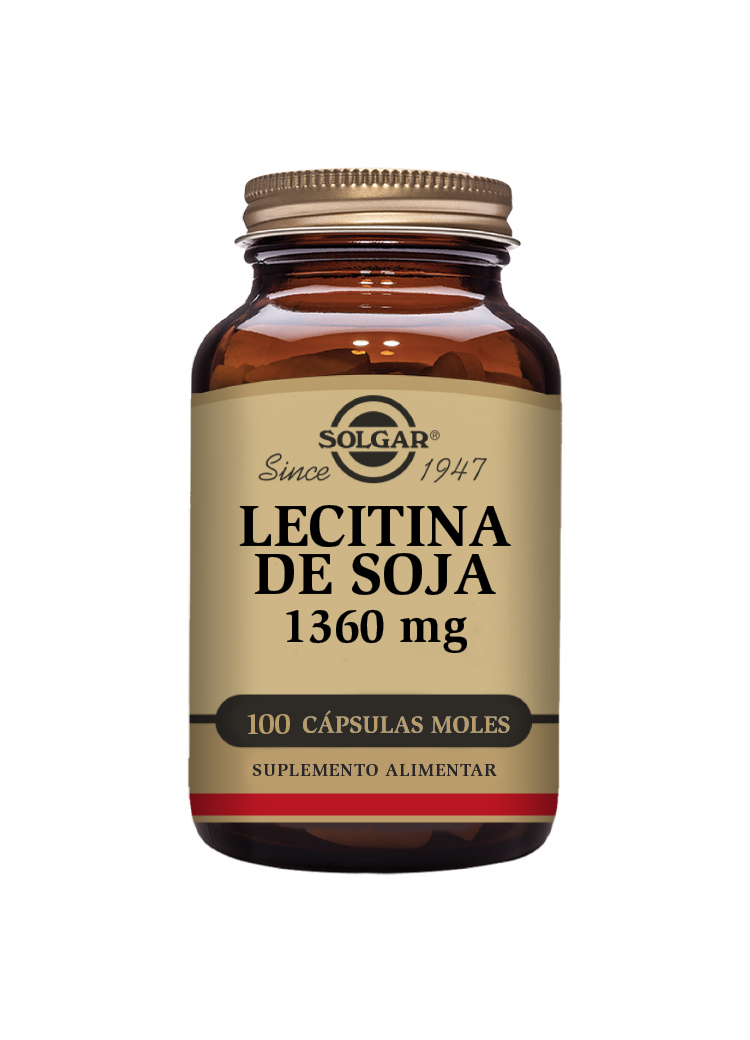 Solgar Lecitina de Soja 1360mg 100caps