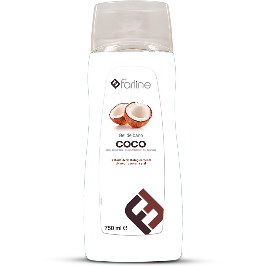 Farline Gel Banho Coco 750ml