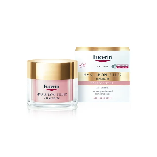 Eucerin Hyaluron+Elasticity Creme Dia Rose FPS30 50ml