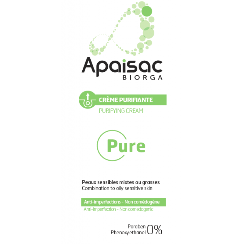 Apaisac Biorga Creme Purificante 40ml