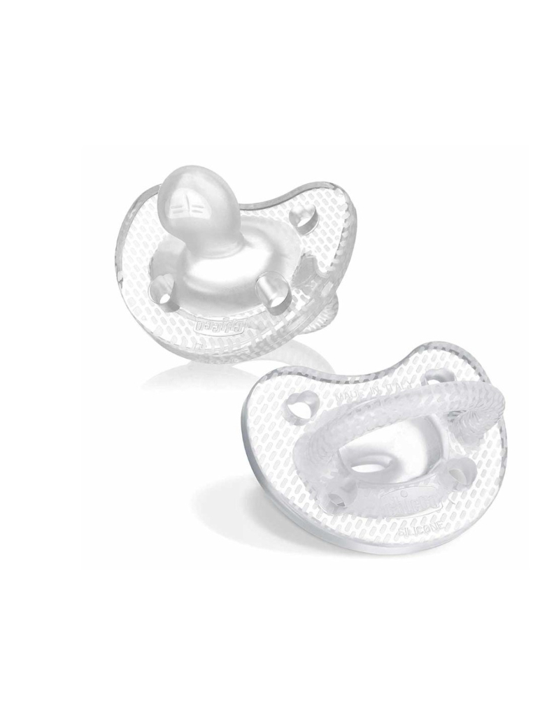 Chicco Physio Forma Chupeta Crystal Sil 6-16M 2un