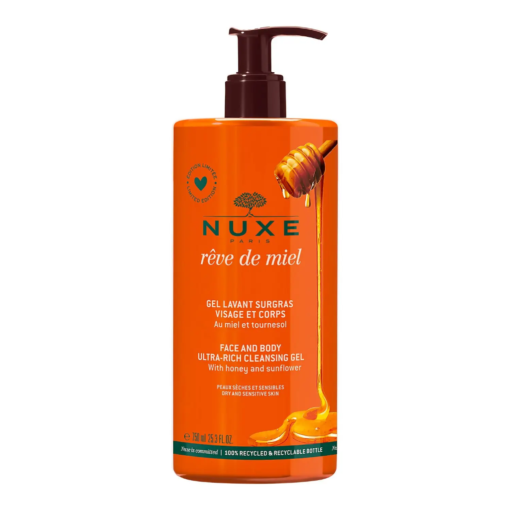 Nuxe Rêve de Miel Gel de Limpeza e Duche 750ml