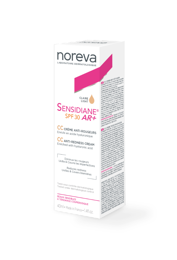 Noreva Sensidiane AR+ Creme Vermelhão Claro FPS30 40ml
