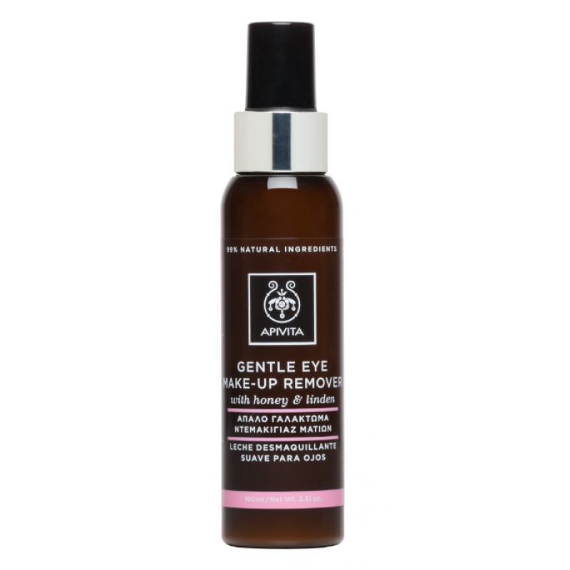 Apivita Limpeza Suave Olhos Leite 100ml