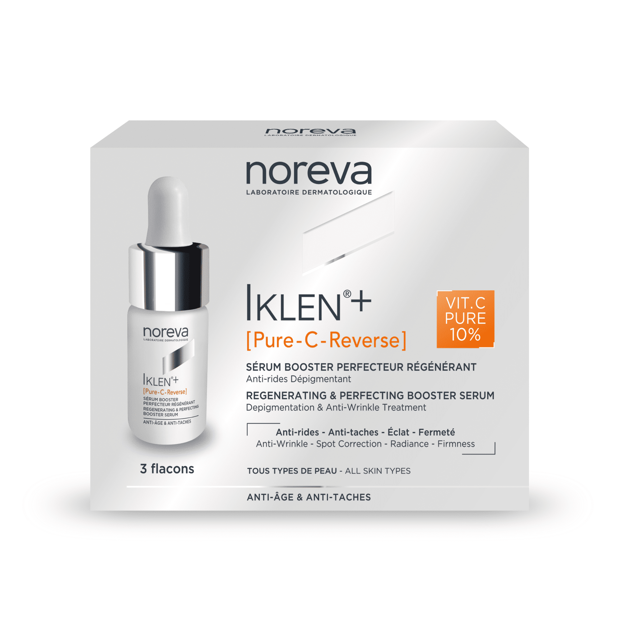 Noreva Iklen Pure C-Reverse Serum 8ml 3un