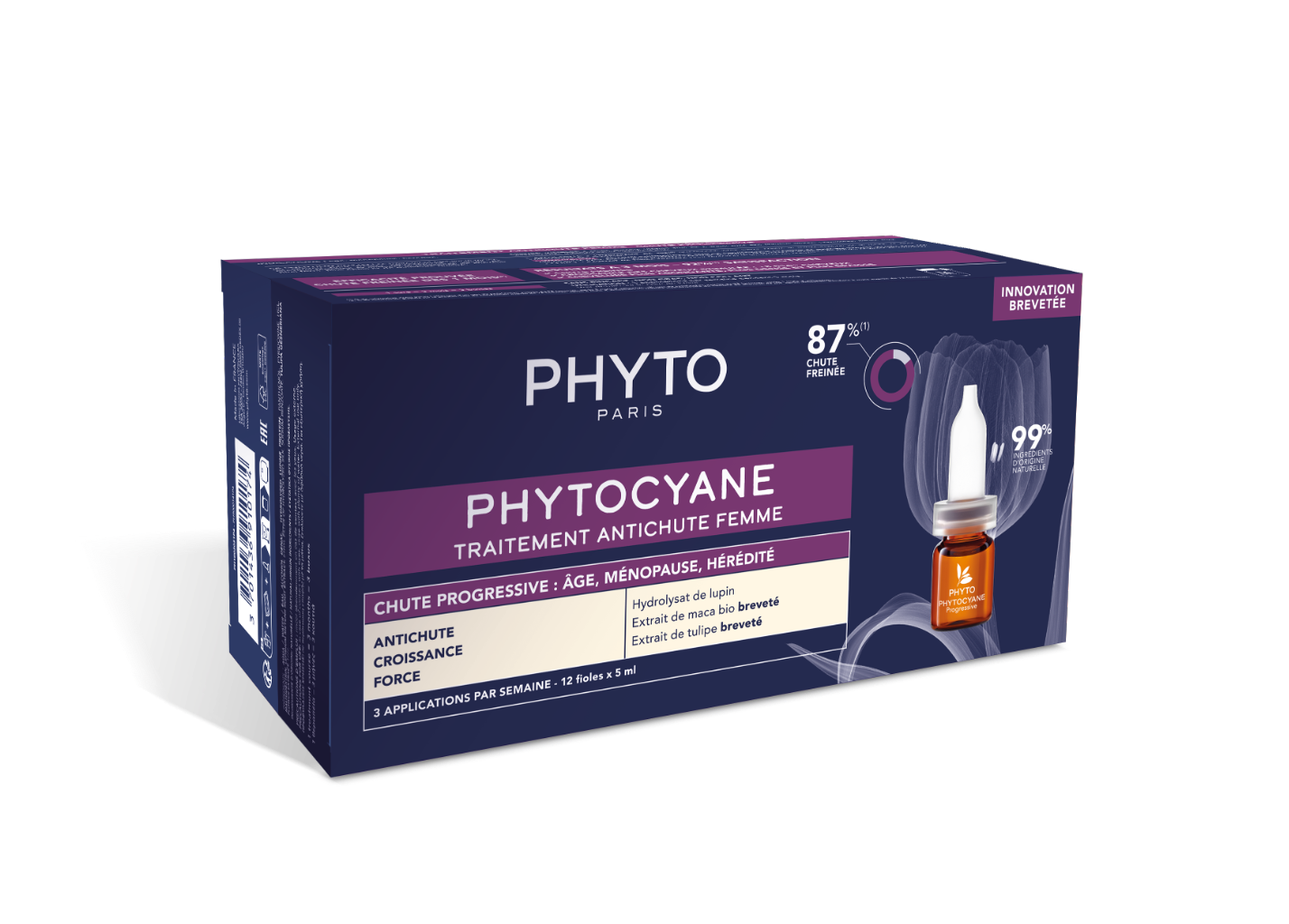 Phytocyane Mulher Trat Queda Progressiva 5ml 12amp