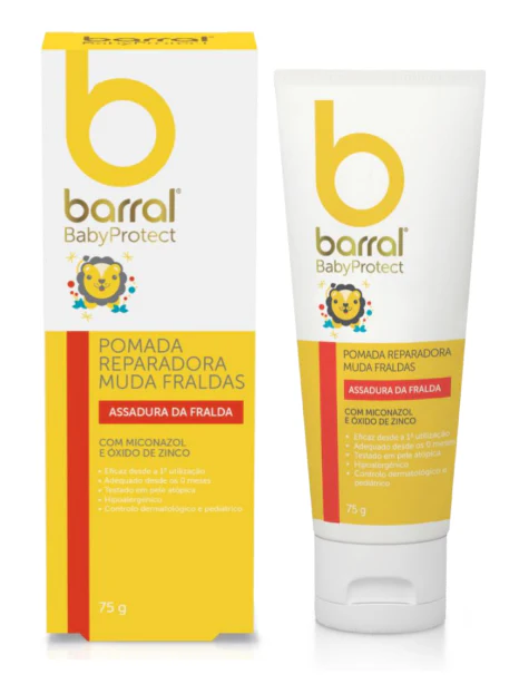Barral Pomada Reparadora Muda Fraldas 75g