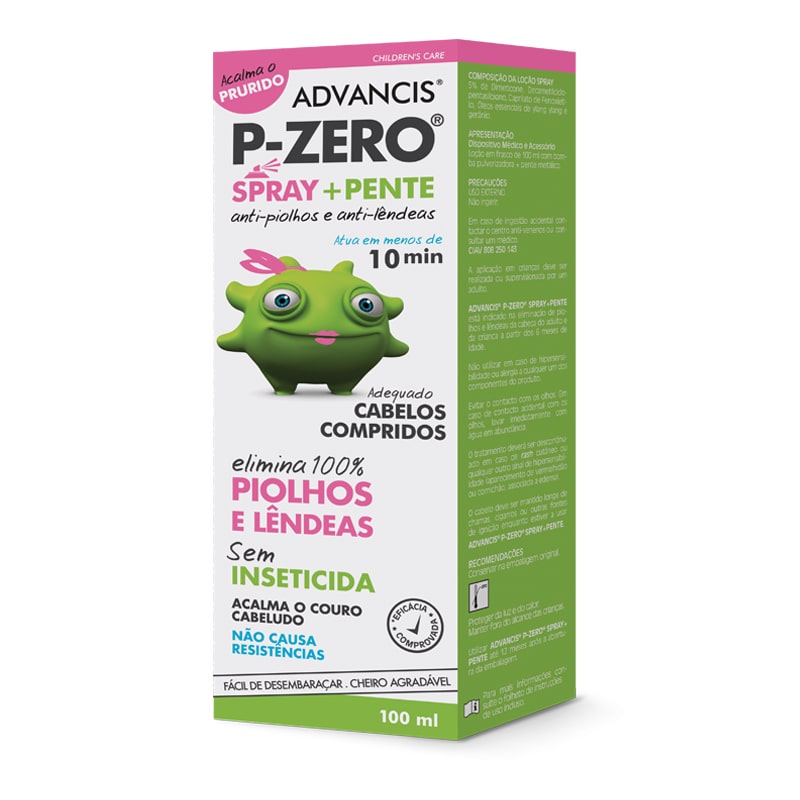 Advancis P-Zero Spray 100ml + Pente