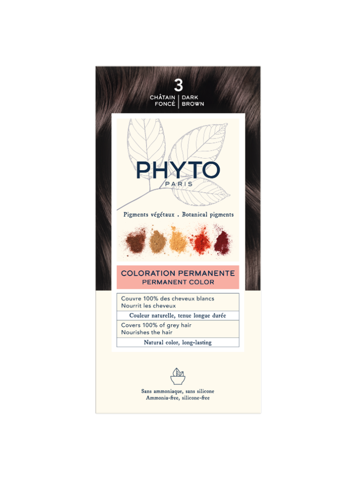 Phytocolor Coloração Permanente Castanho Escuro N3