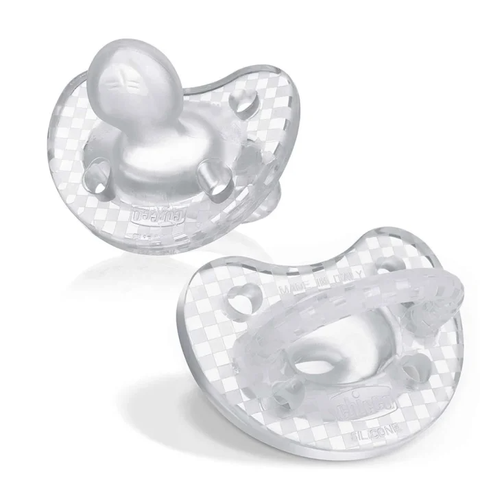 Chicco Physio Forma Chupeta Crystal Sil 16-36M 2un