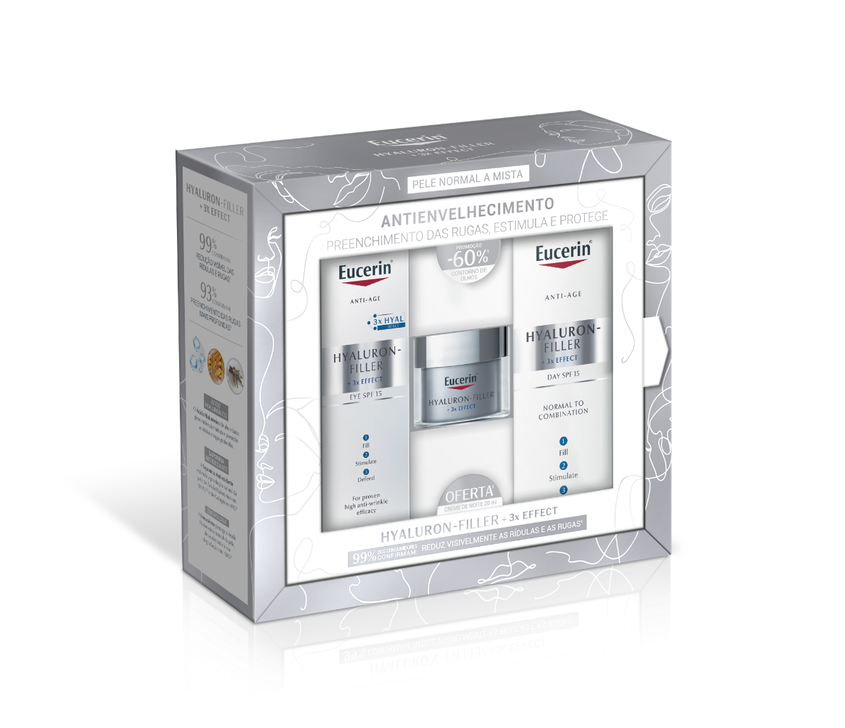 Eucerin Hyaluron Filler +3xEffect - Coffret