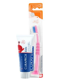 Curaprox Baby Escova e Pasta Morango 60ml - Promo