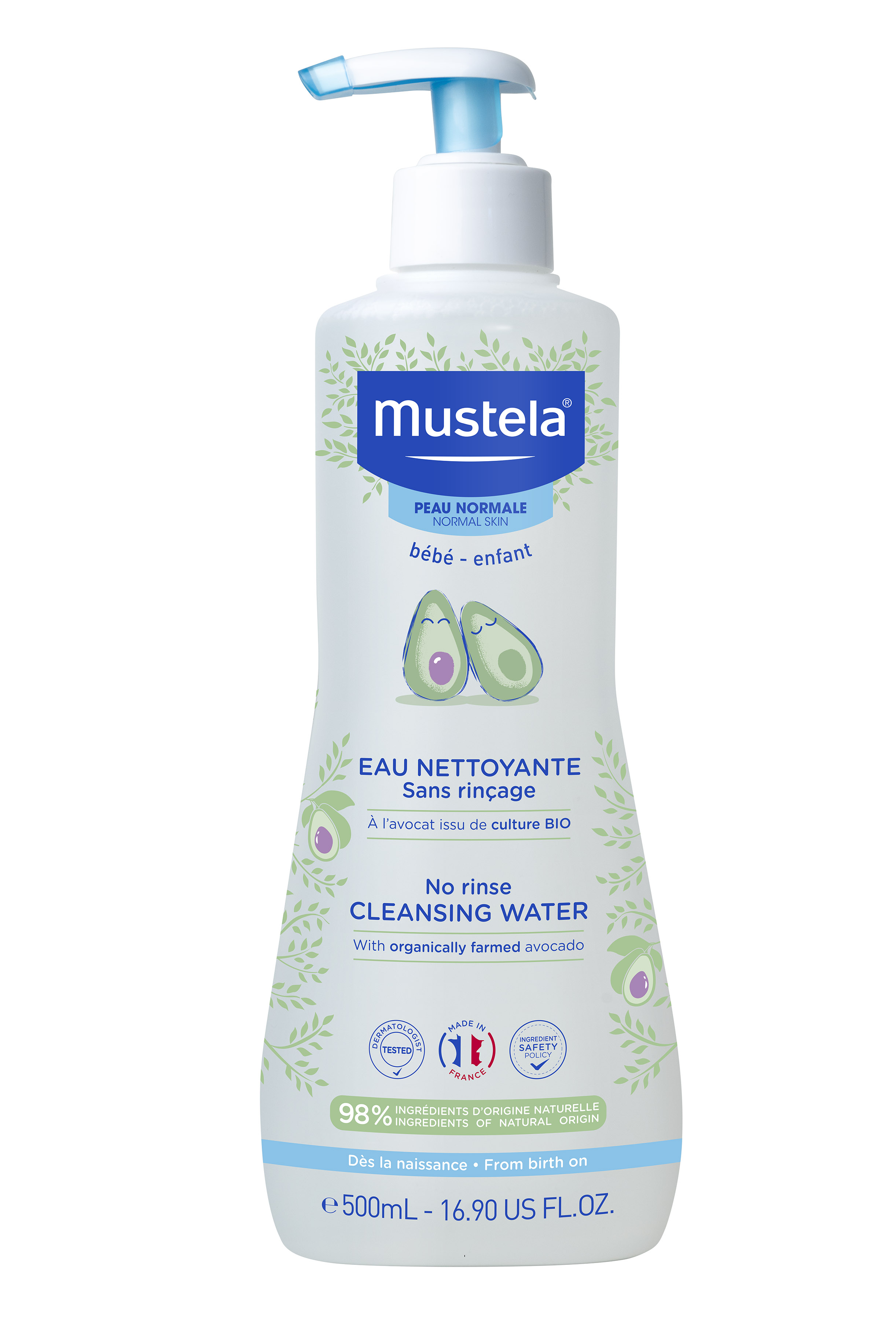 Mustela Bebé Physio 500 ml