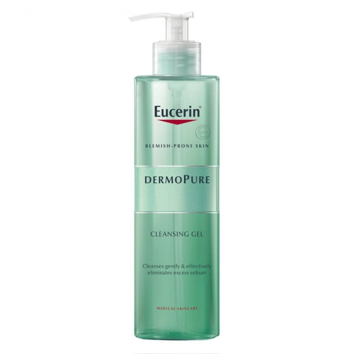 Eucerin DermoPure Oil Control Gel Limp Rosto 400ml