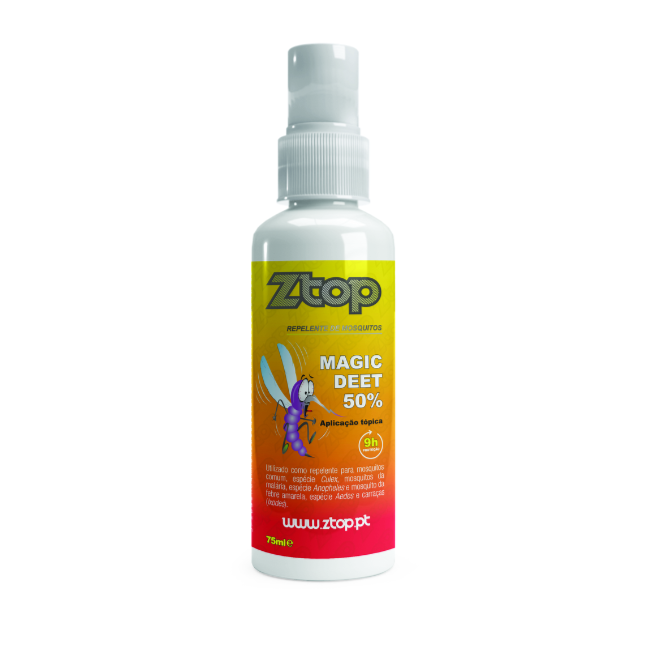 Ztop Magic Deet 50% Aplicação Tópica 75ml