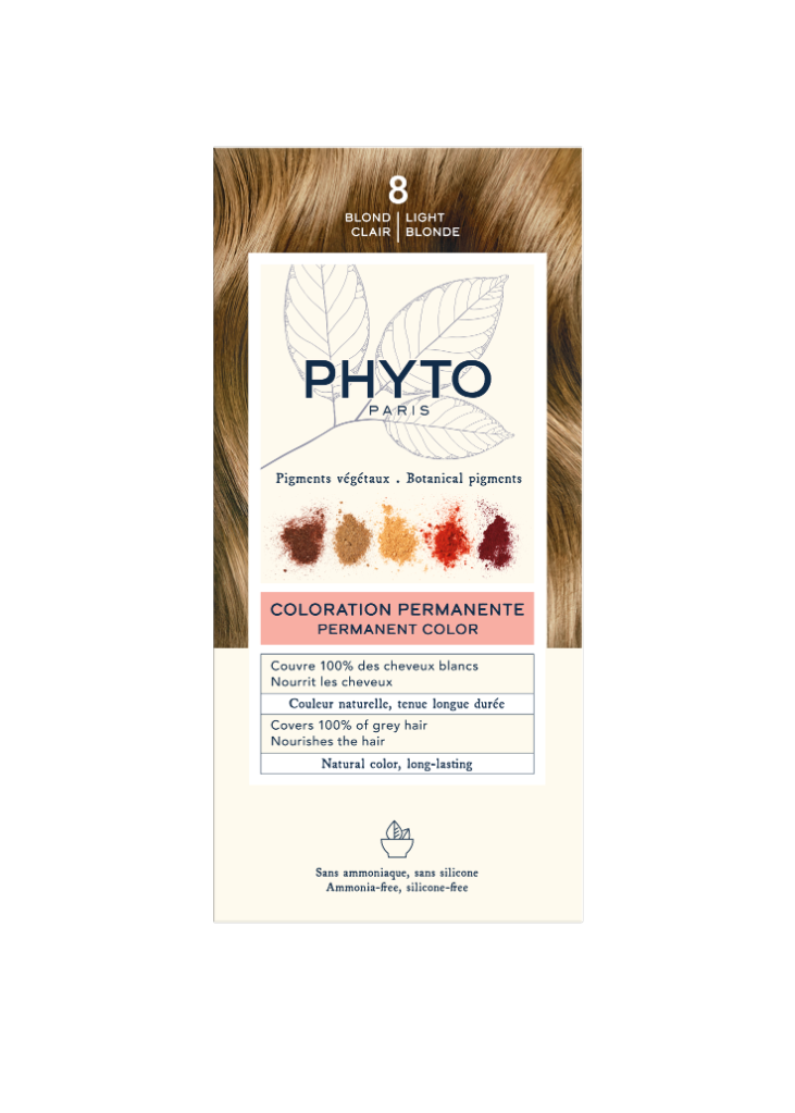 Phytocolor Coloração Permanente Veg 8 Louro Claro