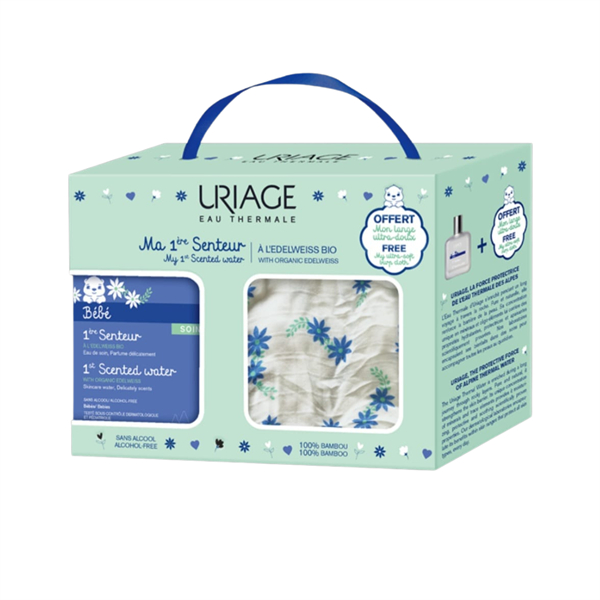 Uriage Bebé 1ª Água Perfumada 50ml + Oferta Fralda