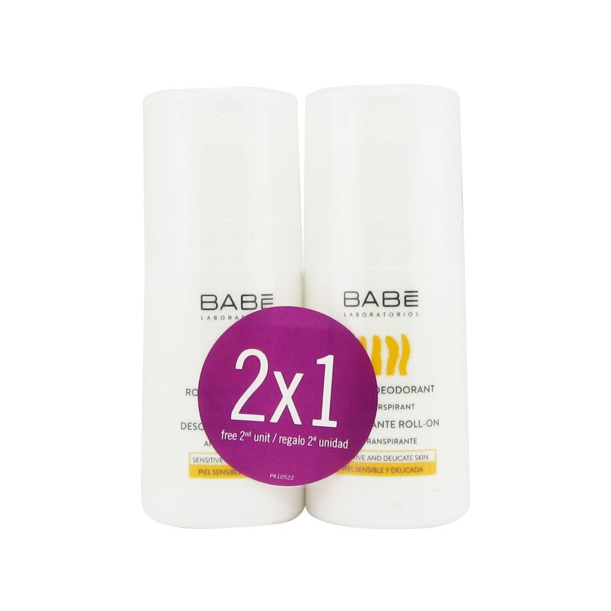 Babe Desodorizante Roll-On 50ml 2un Promo