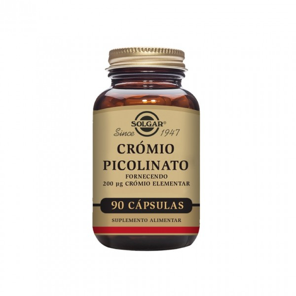 Solgar Crómio Picolinato 90 cápsulas