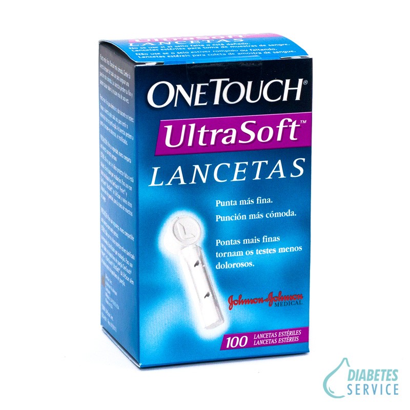 Lancetas One Touch Ultra Soft 100uni