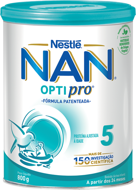 Nan Optipro 5 Leite Crescimento 800g