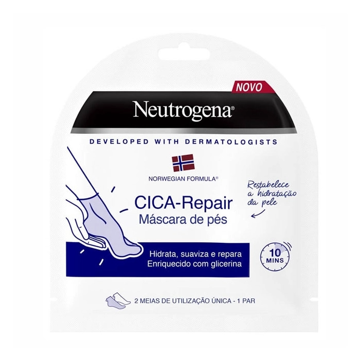 Neutrogena Cica-Repair Máscara Pés 1 Par