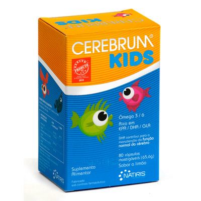 Cerebrum Kids 80 cápsulas mastigáveis