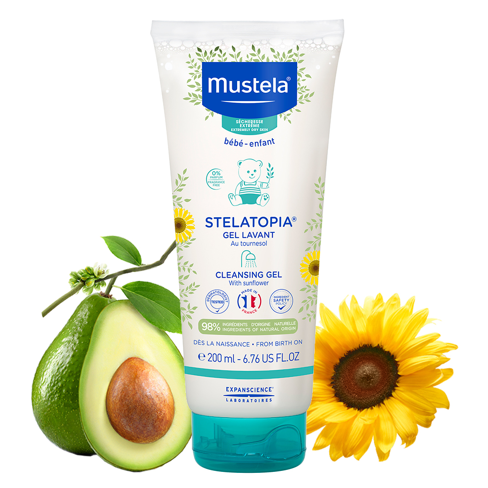 Mustela Bebe Stelatopia Gel Lavante 200ml