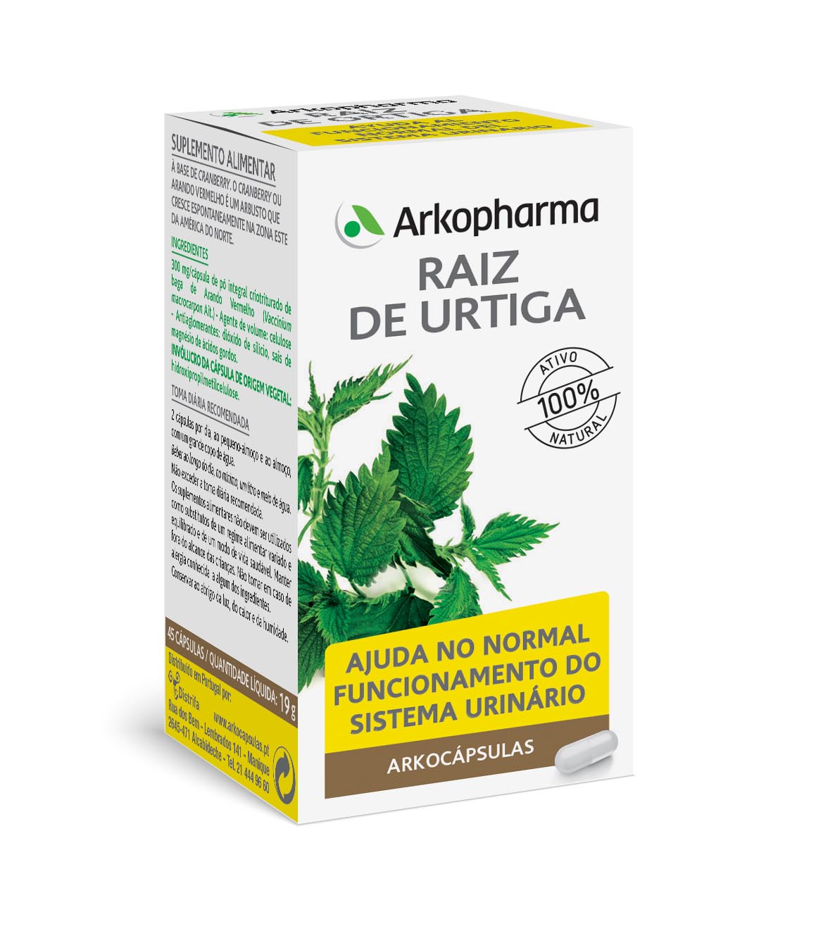 Arkocapsulas Raiz Urtiga 45caps
