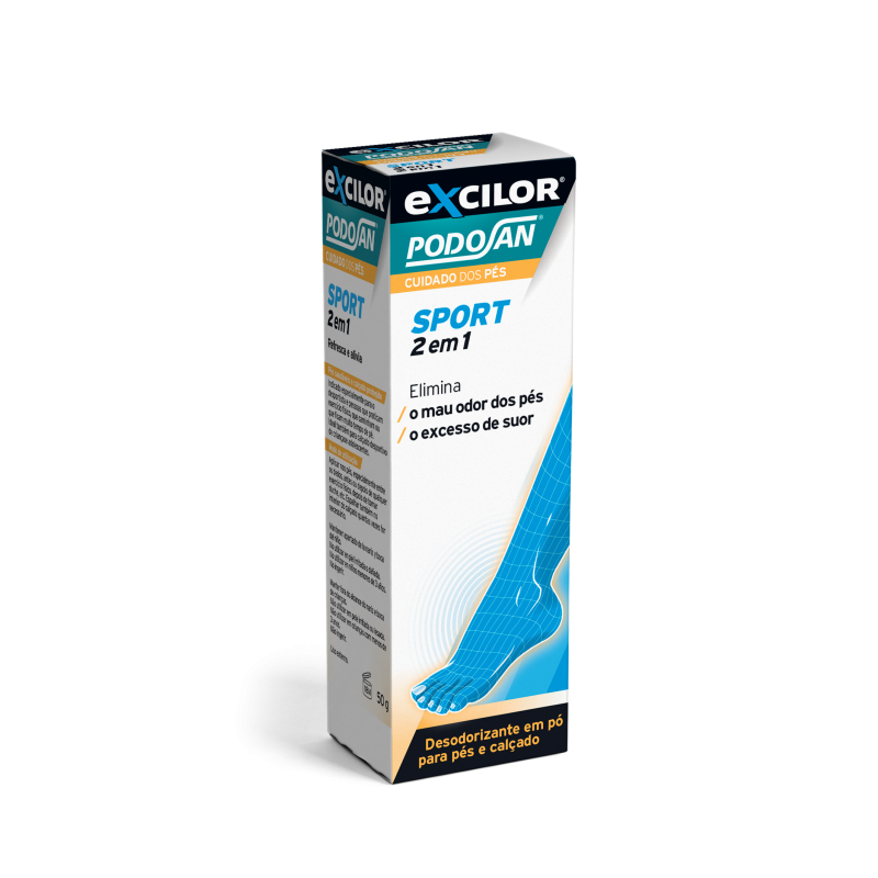 Excilor Podosan Sport 2em1 Pó 50g