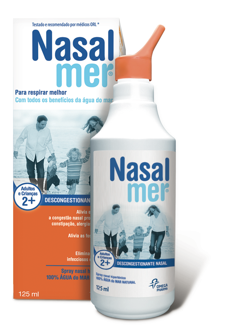 Nasalmer Spray Nasal Hipertonico Adulto 125ml