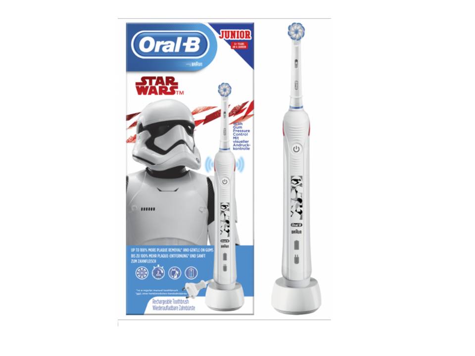 Oral B Pro Escova Elect Junior Star Wars 6A+