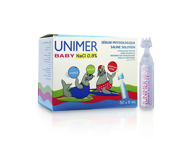 Unimer Baby Naci 0.9% 30x5ml