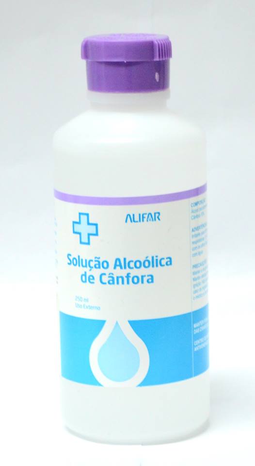 Álcool Canforado Alifar 250ml