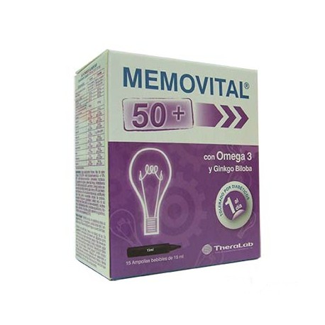Memovital 50+ Ampolas 14