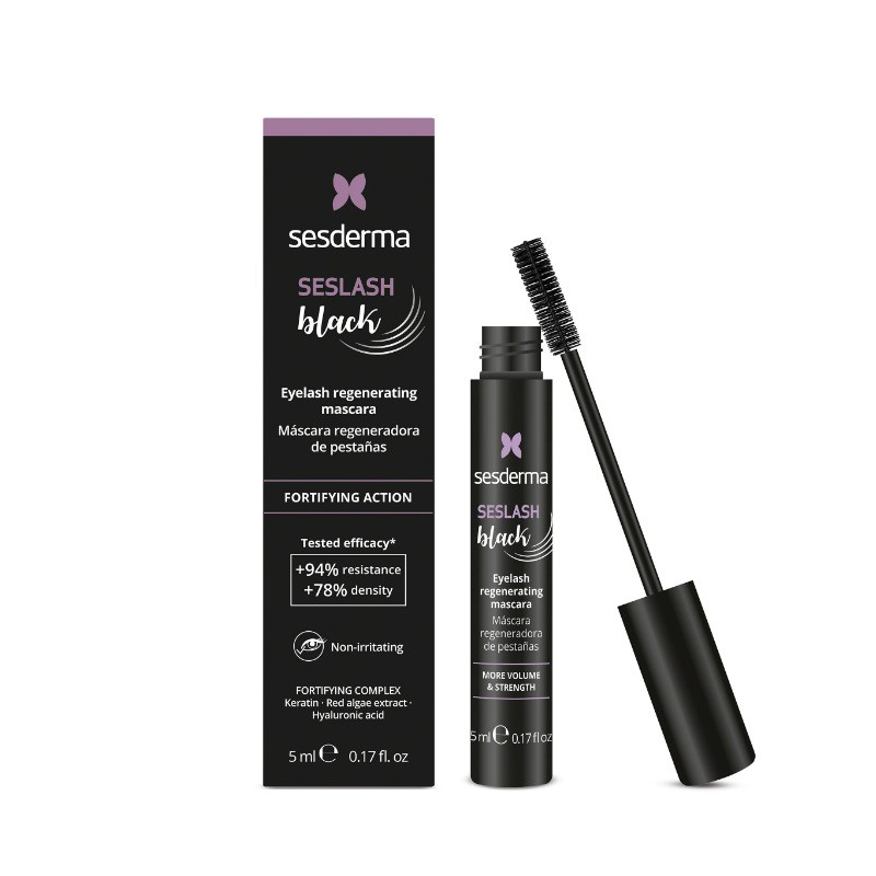 Sesderma Seslash Máscara de Pestanas Regeneradora Preto 5ml