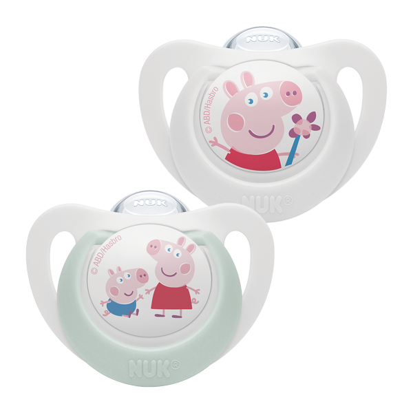 Nuk Star Peppa Pig Chupeta Sil Tam3 2un