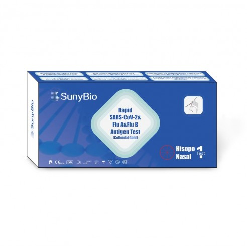 Boiron Autoteste Rápido Covid-19/Gripe Nasal 1un