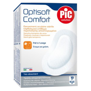 Pic Optisoft Comfort Tampões Oculares TNT 10un