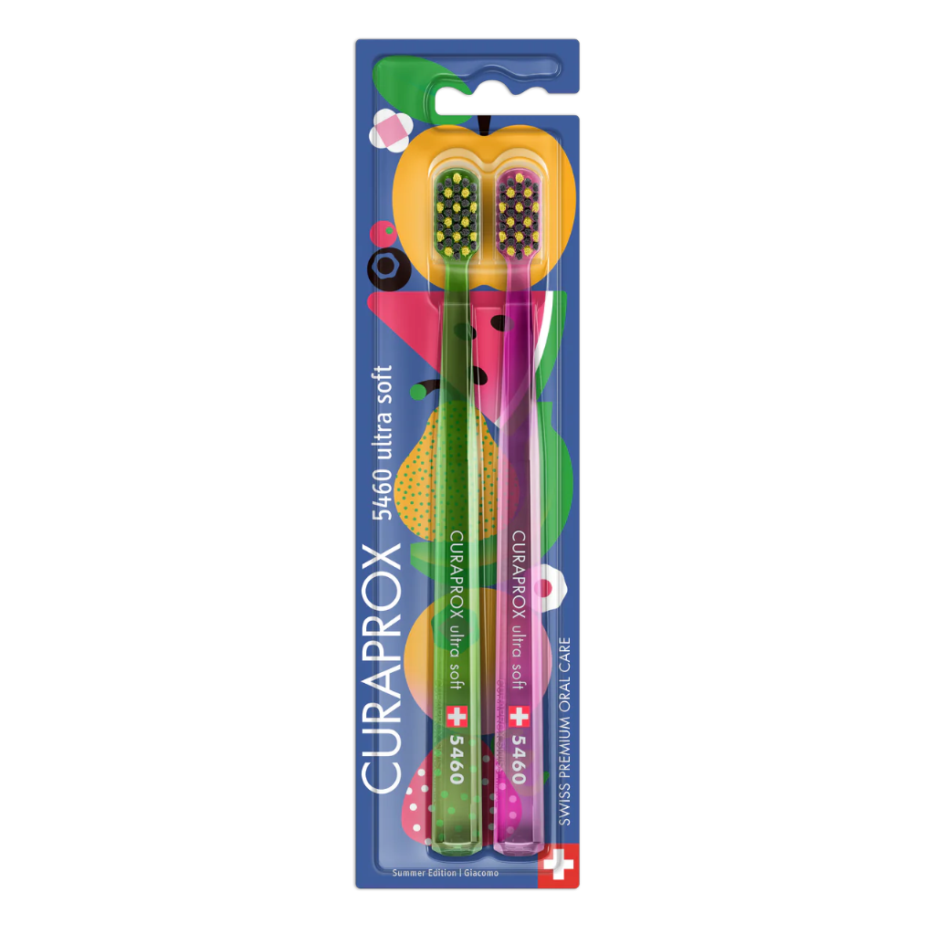 Curaprox CS5460 Ultra Soft Escova de Dentes 2un - Summer 2025