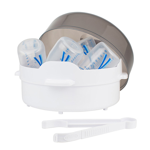 Dr Browns Esterilizador Vapor Microondas Azul