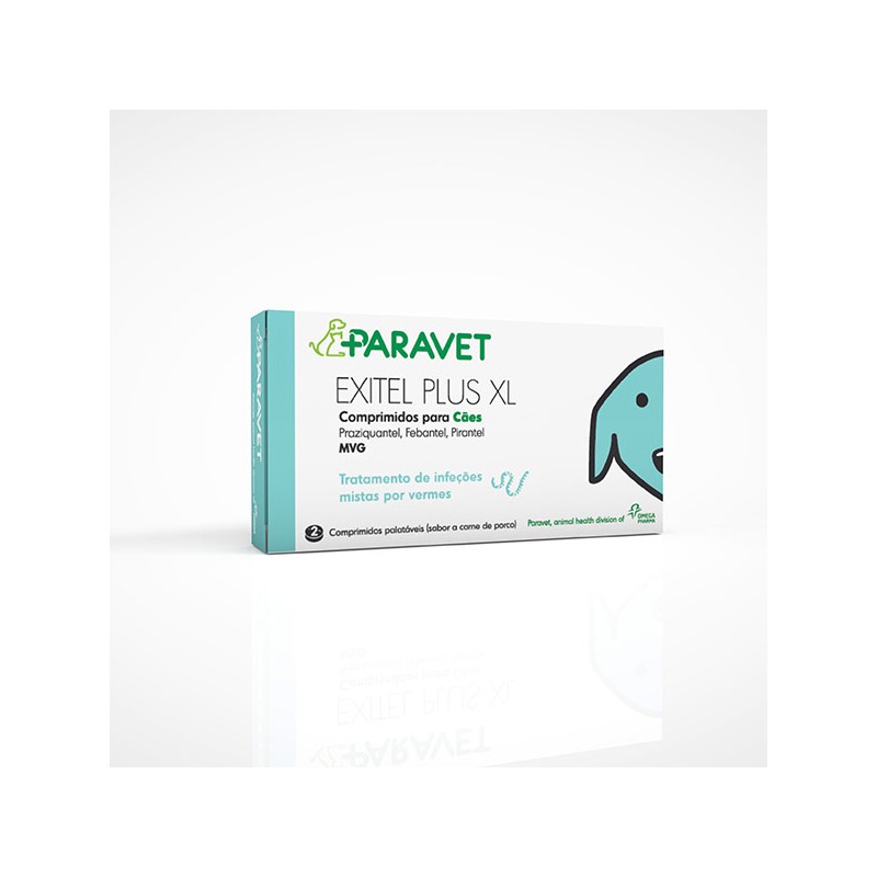 Paravet Exitel Plus XL Cão 2comp VET