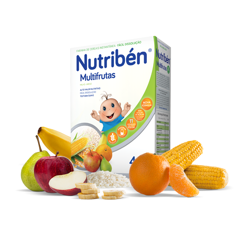 Nutribén Farinha Multifrutas S/G 300g
