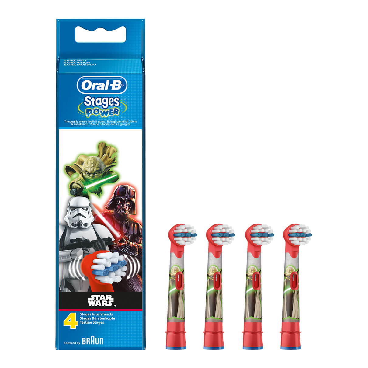 Recarga Oral B Stages Star Wars 4un