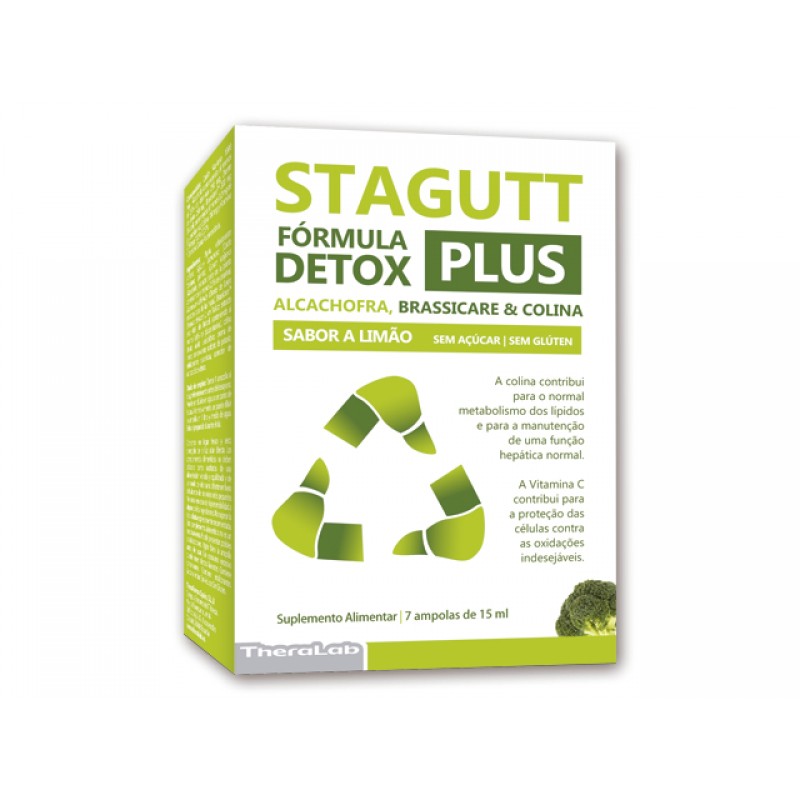 Stagutt Plus Detox Ampolas 15ml 20uni