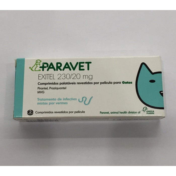 Paravet Exitel Cat 2comp VET