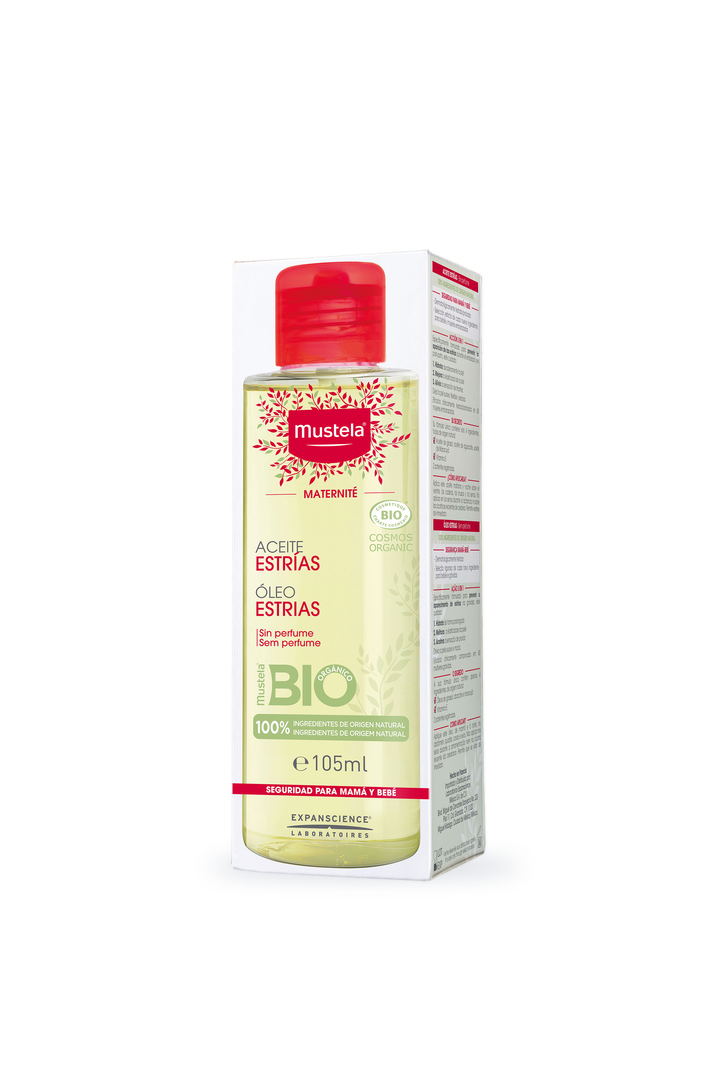 Mustela Óleo Estrias Bio 105ml