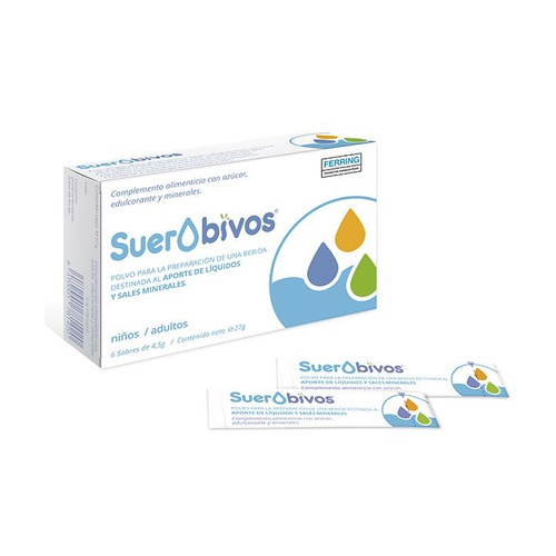 Suerobivos Pó Preparação Bebida 4,5mg 6 Saquetas